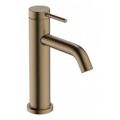 Змішувач для умивальника HansgroheTecturis S 110 без донного клапана Brushed Bronze (73311140) Ізмаїл