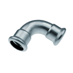 Коліно KAN-therm Inox 90° 22x22 (1609068152) Молочанськ