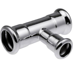 Трійник редукційний KAN-therm Steel 35x15x35 мм (1509260021) Броды