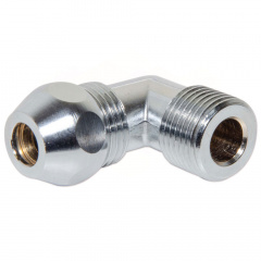 Коліно Albertoni 421 10 х 1/2 ЗР хром (G02533) Хмельницький