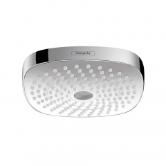 Верхній душ Hansgrohe Croma Select E 180 2jet Showerpipe EcoSmart 9 л/хв, белый/хром (26528400) Ладан
