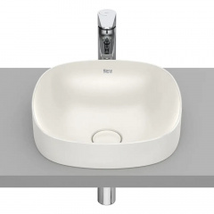 Раковина накладна квадратна Roca Inspira 370x370 бежевий (A32750R650) Вільнянськ