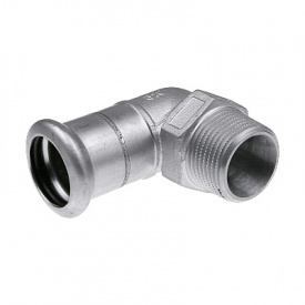 Коліно з зовнішньою різьбою KAN-therm Inox 18 x 1/2" (1609070002)