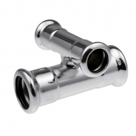 Хрестовина 90° KAN-therm Steel прохідна 28x18x28x18 мм (1509057008)