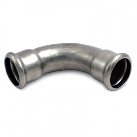 Коліно нержавіюче RM Inoxpres 181/900 Ø88,9 90° ВВ