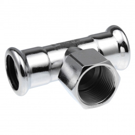 Трійник з внутрішньою різьбою KAN-therm Steel 42xRp1/2x42