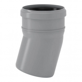 Коліно каналізаційне Valsir HTB 40 15°