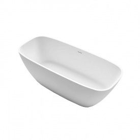 Ванна зі штучного каменю Treesse Brio 170x72х56h, біла матова (V297BO)