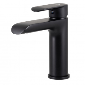 Змішувач для умивальника Rubineta ULTRA-18 (N) (BK), чорний