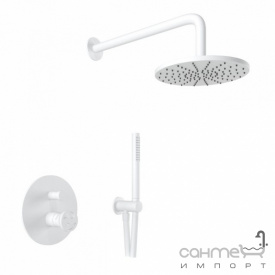 Душевая система скрытого монтажа Bugnatese Millenovecinquanta MILBI4674 матовая белая