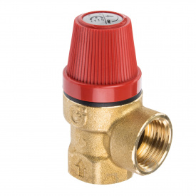 Мембранный клапан Caleffi 1/2х1/2 4 bar ВВ (311440)