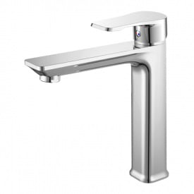 Змішувач для умивальника середній Imprese VITE, хром, 35 мм