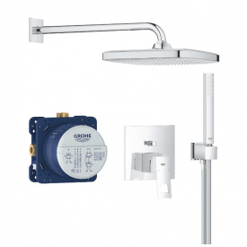 Душова система прихованого монтажу Grohe Eurocube 250 мм, хром (25289000)