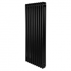 Вертикальний радіатор Arttidesign Bari III 10/1200/470/50 чорний матовий