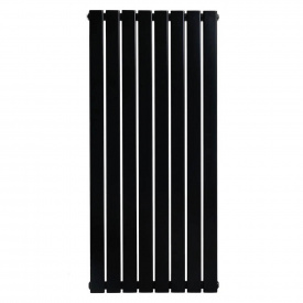 Вертикальний радіатор Arttidesign Livorno ІІ 8/1200/544 чорний матовий