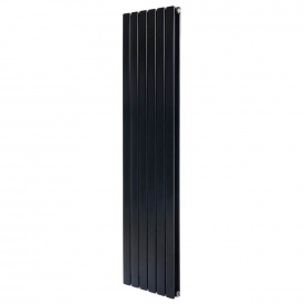 Вертикальний радіатор Arttidesign Livorno II 6/1200/408/50 чорний матовий