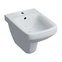 Биде подвесное GEBERIT SELNOVA SQUARE 530х350 прямоугольное, белое (500.271.01.1) Київ