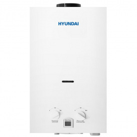 Газовая колонка Hyundai ARIS20-01UA 20кВт 33л/мин дымоходная, белая