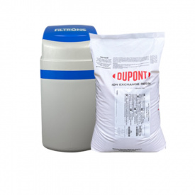 Фільтр комплексної очистки кабінет Clack 1017, клапан Clack WS1CI Downflow, завантаження Dowex HCR S/S - 12 л (SKPFC1017)