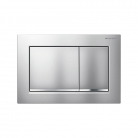 Клавіша змиву Geberit Omega 30 хром матовий/хром глянцевий (115.080.JQ.1)
