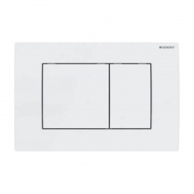 Змивна клавіша Geberit Delta30, білий (115.137.11.1)
