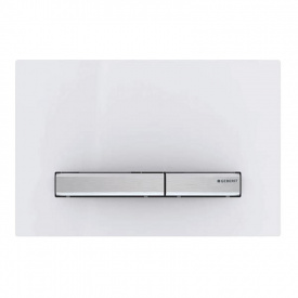 Клавіша змиву Geberit Sigma 50 альпiйський бiлий/хром (115.788.11.2)