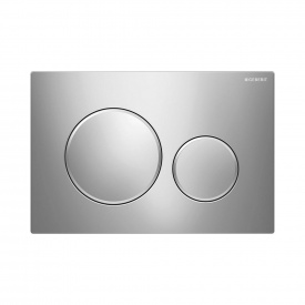Клавіша змиву Geberit Sigma 20 хром глянцевий/хром матовий (115.882.KH.1)