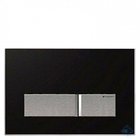 Клавіша змиву Geberit Sigma 40 чорний/матовий алюміній (115.600.KR.1)