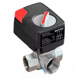 Кран з електроприводом Mastino Pro (триходовий) 220В 3/4" (006308)