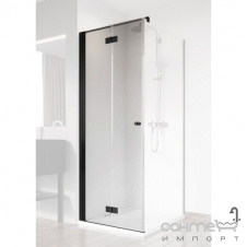 Дверь для душевой кабины Radaway Nes Black KDJ B 80 L 10025080-54-01L левосторонняя