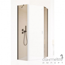 Комплект боковых стенок для пентагональной душевой кабины Radaway NES Black PTJ 90x80 10052300-54-01
