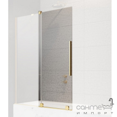 Подвижная часть шторки на ванну Radaway Furo Gold PND II 180 L 10109938-09-01L золото/прозрачное стекло, левосторонняя Івано-Франківськ