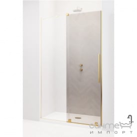 Дверь для душевой перегородки Radaway Furo Gold DWJ 110 L 10107572-09-01L золото/прозрачное стекло, левосторонняя