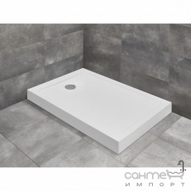 Прямоугольный акриловый душевой поддон Radaway Doros F Compact 1400x900 SDRFP1490-05 белый