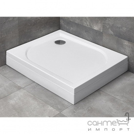 Душевой поддон Radaway Delos D 100 + левая панель (4D17515-03L)