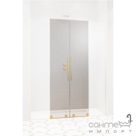 Двері для душової перегородки Radaway Furo Gold DWD 130 10108363-09-01 золото / прозоре скло