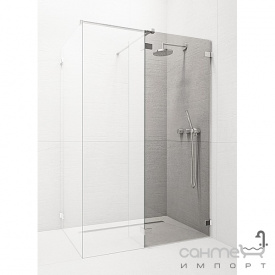 Фронтальная часть душевой кабины Radaway Euphoria Walk-in III W3 120 383134-01-01 (хром/прозрачное)