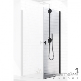 Праві двері душової кабіни Radaway NES Black KDD I 100 R 10021100-54-01R прозоре скло