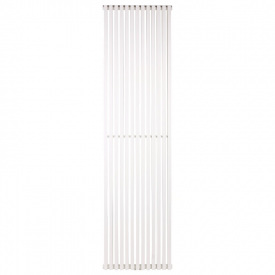 Дизайнерский радиатор отопления Betatherm Quantum 2 1800x365 вертикальный белый