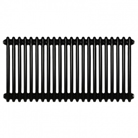 Горизонтальный дизайнерский радиатор отопления ARTTIDESIGN Bari II G 22/500/1010 черный матовый