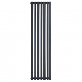 Дизайнерский радиатор ARTTIDESIGN Lucca 10/1800/456/50 вертикальный серый матовый