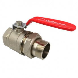 Кран шаровой Valogin 1 1/2" НВ с американкой