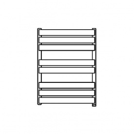 Полотенцесушитель электрический Terma Warp T One 65.5х50 без вилки, белый RAL 9016 (WLWAT065050-K916E8OKXM)