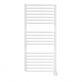 Полотенцесушитель электрический Luxrad SALTO I 1267х430 дизайнерский, белый (SIN12004309003EPPW600)