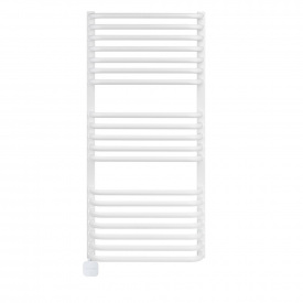 Полотенцесушитель электрический Luxrad SALTO I 1267х430 дизайнерский, белый (SIN12004309003ELPW600)