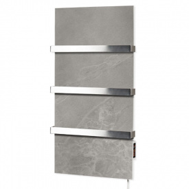 Полотенцесушитель электрический FLYME 600 Вт 900x450 дизайнерский, кварц