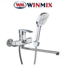 Смеситель для ванны длинный нос Winmix Magnum EURO (Chr-006), Польша