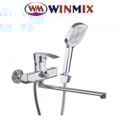 Змішувач для ванни довгий ніс Winmix Magnum EURO (Chr-006), Польща Красноград