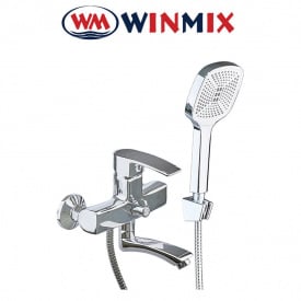 Змішувач для ванни короткий ніс Winmix Magnum EURO (Chr-009), Польща