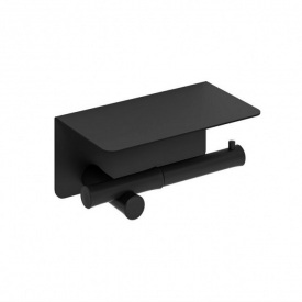 Держатель туалетной бумаги Pomdor Eda, черный матовый (564002024)